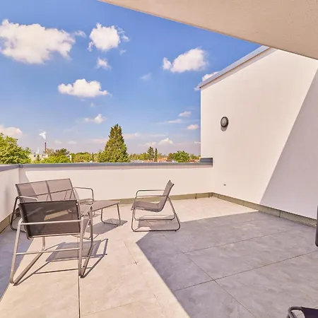 Apartment Neubau Luxus Penthouse - Netflix - Bbq Mannheim